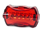 Led bicycle lights front rear 7+5 led