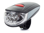 Led bicycle lights front rear 7+5 led