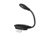 Led clip-on book reading light flexible