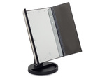 Led illuminated cosmetic make-up mirror