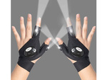 Led light gloves set right and left - workshop set