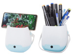 Led night light desk organiser pencil holder