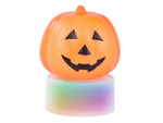 Led pumpkin light glowing figurine decoration halloween decoration battery operated