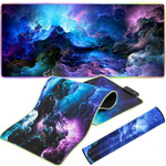 Led rgb backlit gaming mouse pad