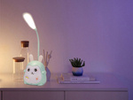 Led rgb usb desk lamp for children for learning to read 3 modes