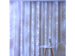 Light curtain 300 led window indoor garland cold colour remote control 3m