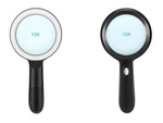 Magnifying glass 10x with led illumination