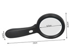 Magnifying glass 10x with led illumination