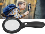 Magnifying glass 10x with led illumination