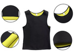 Men's neoprene fitness shirt for weight loss