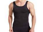 Men's slimming t-shirt slim vest