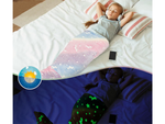 Mermaid tail blanket blanket sleeping bag warm luminous for girls soft horse