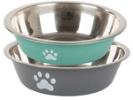 Metal anti-slip dog bowl 150ml