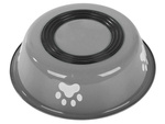 Metal anti-slipping dog cat food water bowl 150ml