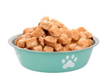 Metal anti-slipping dog cat food water bowl 150ml