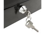 Metal money box safe key documents