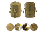 Military tactical molle belt pouch