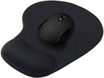 Mouse pad under wrist ergonomic gel memory