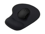 Mouse pad under wrist ergonomic gel memory