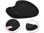 Mouse pad under wrist ergonomic gel memory