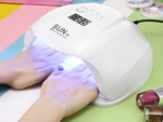 Nail lamp 36 led uv 54w hybrids gels