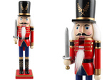 Nutcracker soldier dewniany decorative christmas figurine gift