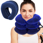 Orthopaedic neck traction cushion three levels