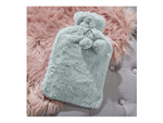 Plush rubber thermofor warmer large in cover soft fur