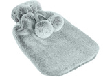 Plush rubber thermofor warmer large in cover soft fur