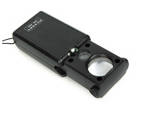 Pocket magnifier jubil. Uv extended led 30x 60x