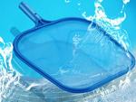 Pool cleaning net collector pick up