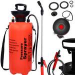 Pressure sprayer garden hand sprayer long lance 10l belt