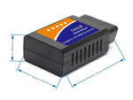 Professional diagnostic interface elm 327 bluetooth bt obd2 v2 scanner