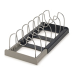 Pull-out pan organiser pot rack