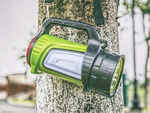 Rechargeable torch led searchlight powerbank powerful