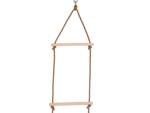 Rope ladder wooden garden swing