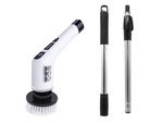 Rotary mop electric cleaning brush 9 different attachments