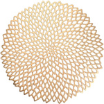 Round kitchen table mat openwork decorative table mat