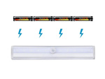 Self-adhesive cupboard rail light