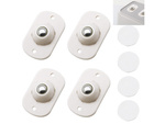 Self-adhesive furniture wheels roller 4 pcs