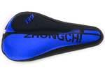 Shock-absorbing gel pad for bicycle saddle 3d cover profiled