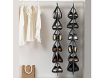 Shoe organiser for wardrobe hanging shoe rack 12 pairs