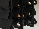 Shoe organiser for wardrobe hanging shoe rack 12 pairs