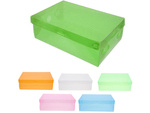 Shoebox shoebox organiser multicoloured transparent 10pcs