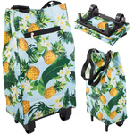 Shopping bag shopping trolley with wheels folding shopping bag