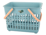 Shopping basket handy for mushrooms vegetables folding handles for picnics