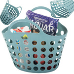 Shopping basket handy for mushrooms vegetables fruit handles for picnic