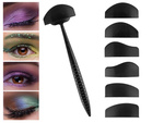 Silicone eyelid stencil set