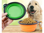 Silicone folding bowl for dog travel 0.4 l