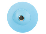 Silicone plug with a strainer for the sink 